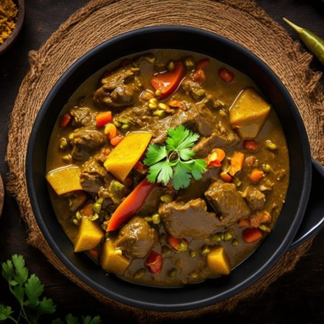 Curry Goat.