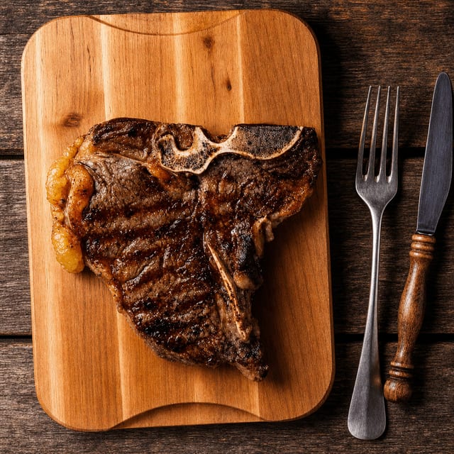 Jerk T-bone Steak.