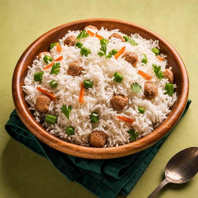 Rice & Peas.